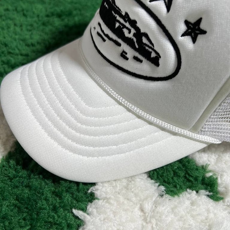 Corteiz 5 Star Trucker Hat Black - 4