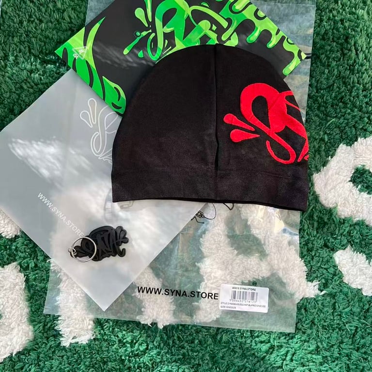 Syna World Big Logo Skull Beanie - 3