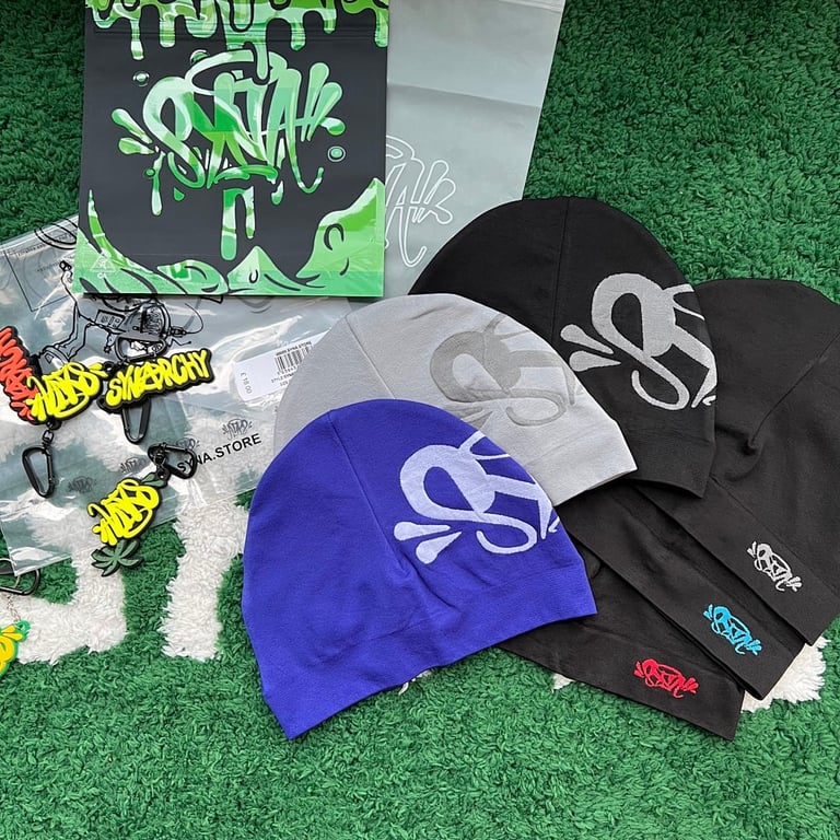Syna World Big Logo Skull Beanie - 3