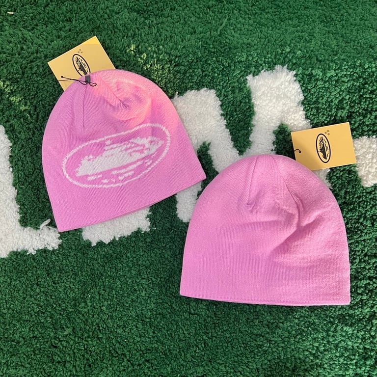 Corteiz Cruise Beanie Pink - 3
