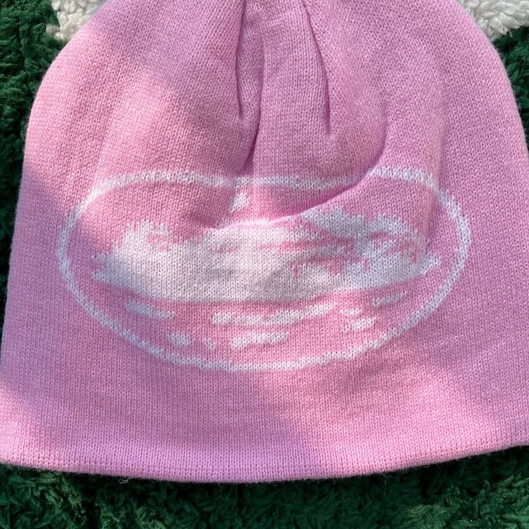 Corteiz Cruise Beanie Pink - 4