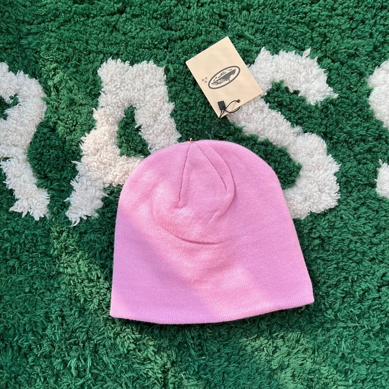 Corteiz Cruise Beanie Pink - 5