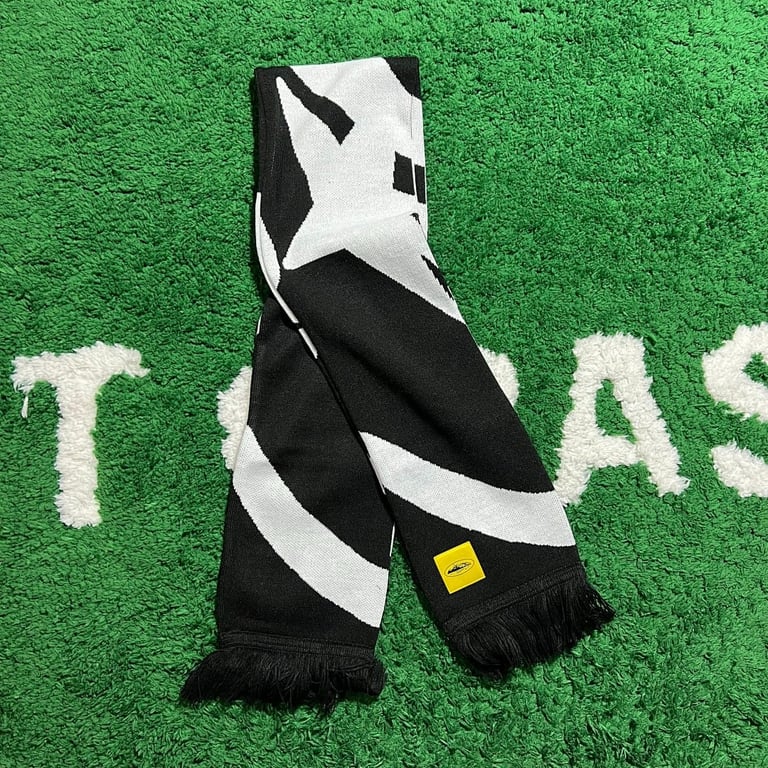 Corteiz Alcatraz Logo Knit Scarf - 2