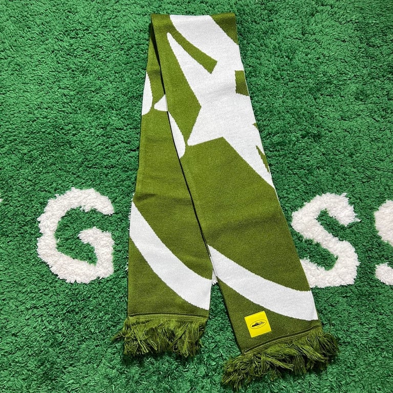 Corteiz Alcatraz Logo Knit Scarf - 12