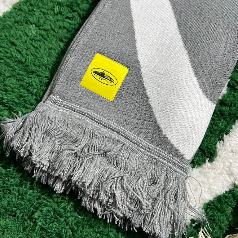 Corteiz Alcatraz Logo Knit Scarf - 13