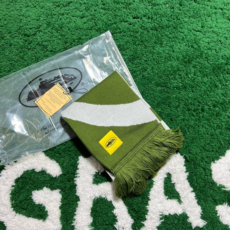 Corteiz Alcatraz Logo Knit Scarf - 4