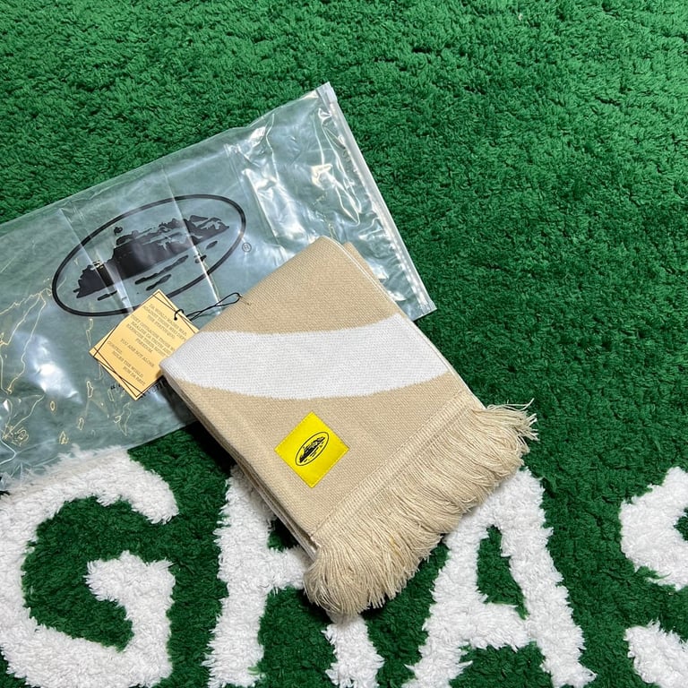 Corteiz Alcatraz Logo Knit Scarf - 5