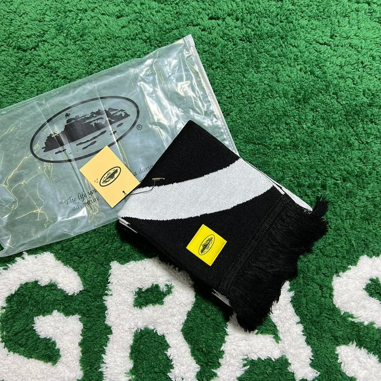 Corteiz Alcatraz Logo Knit Scarf - 6