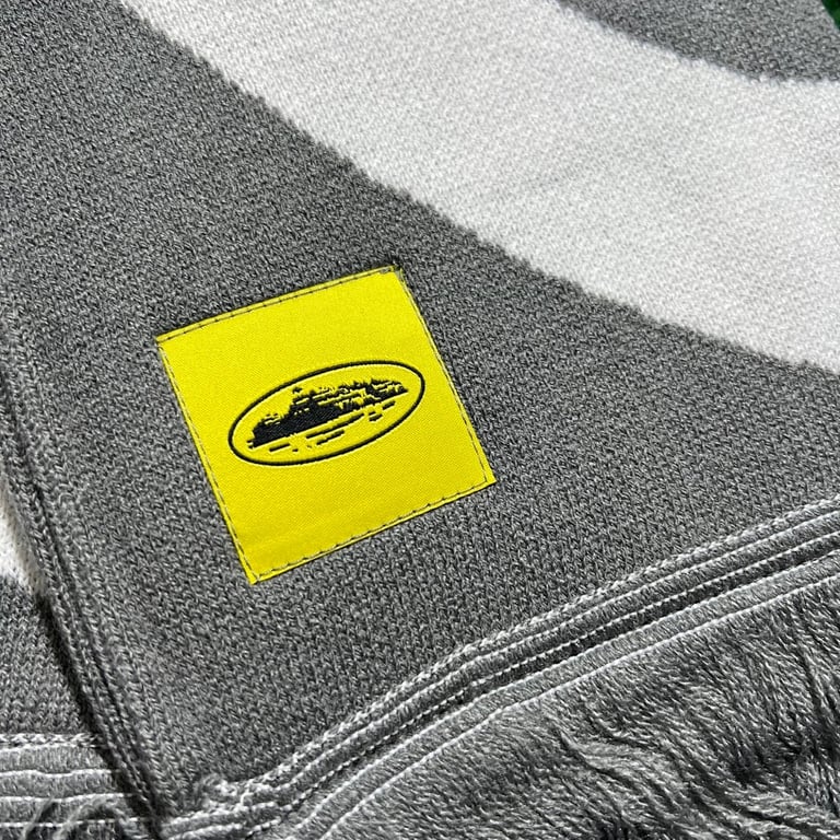 Corteiz Alcatraz Logo Knit Scarf - 9