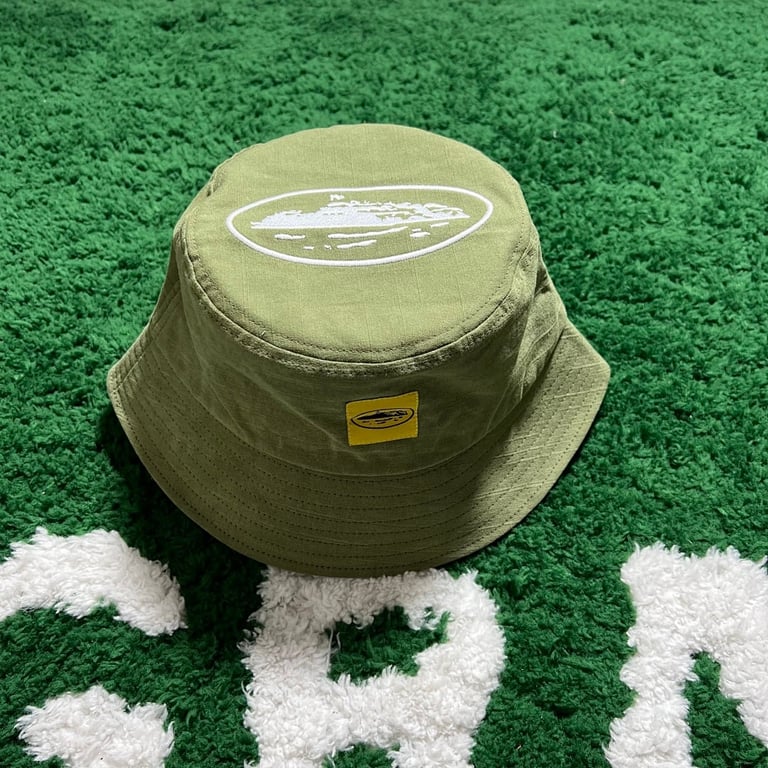 Corteiz Green Bucket Hat - 12