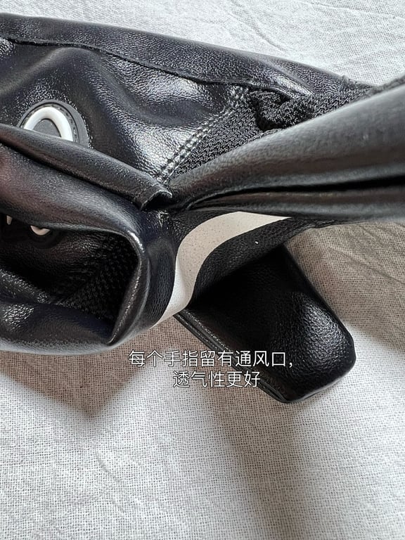 Corteiz Leather Gloves Black - 19
