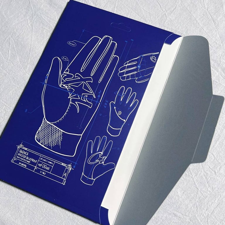 Corteiz Leather Gloves Black - 23