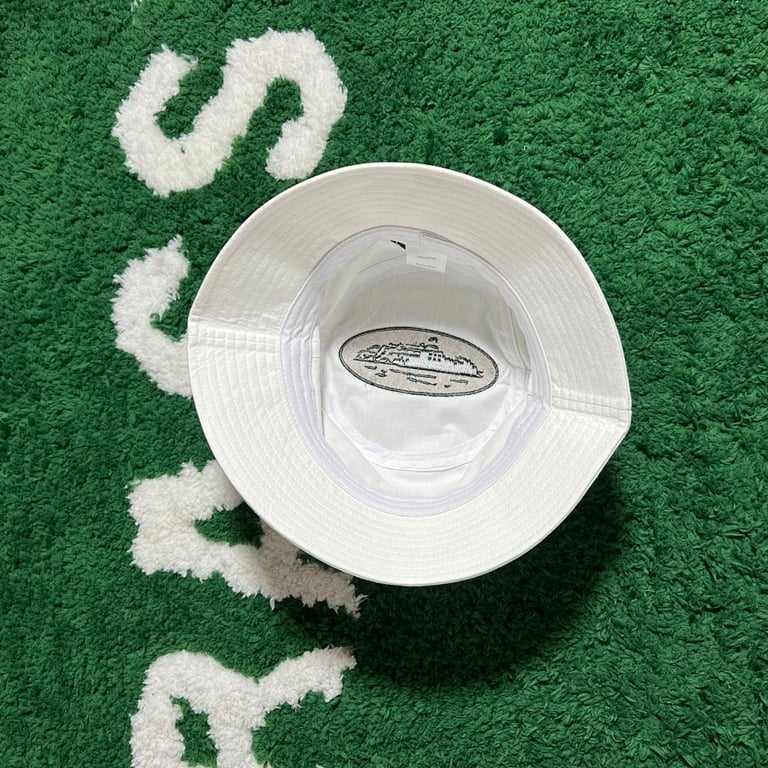 Corteiz Alcatraz Bucket Hat White - 14