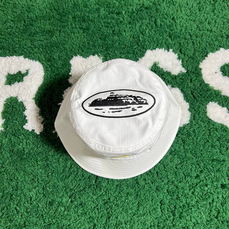Corteiz Alcatraz Bucket Hat White - 4