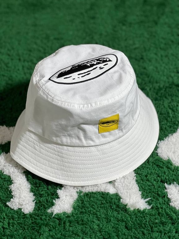 Corteiz Alcatraz Bucket Hat White - 5