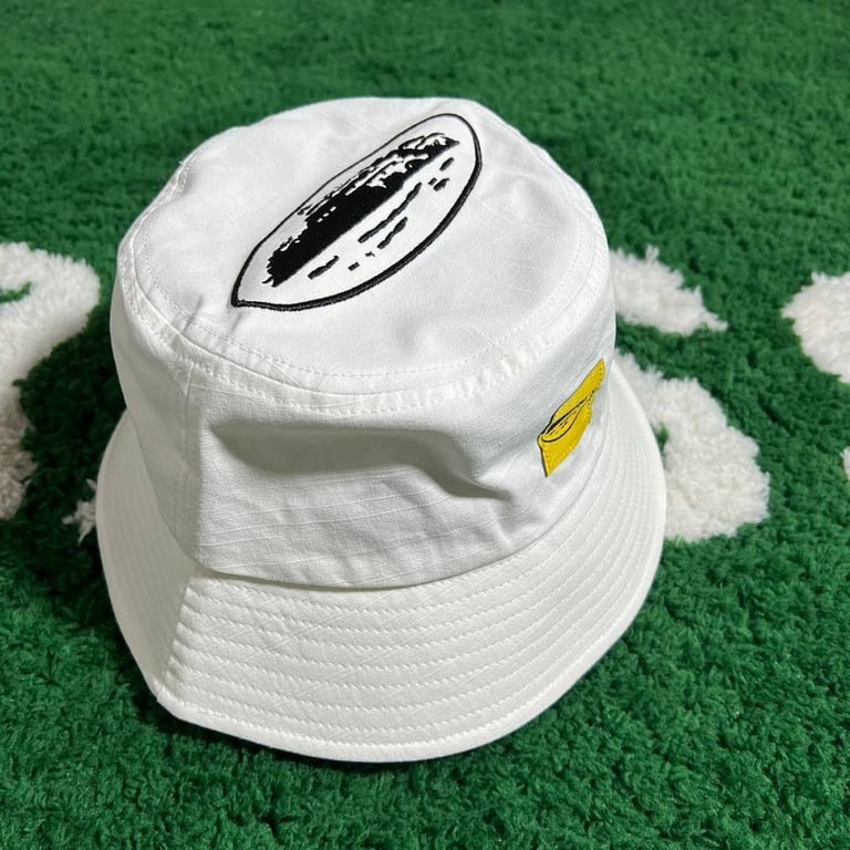 Corteiz Alcatraz Bucket Hat White - 8