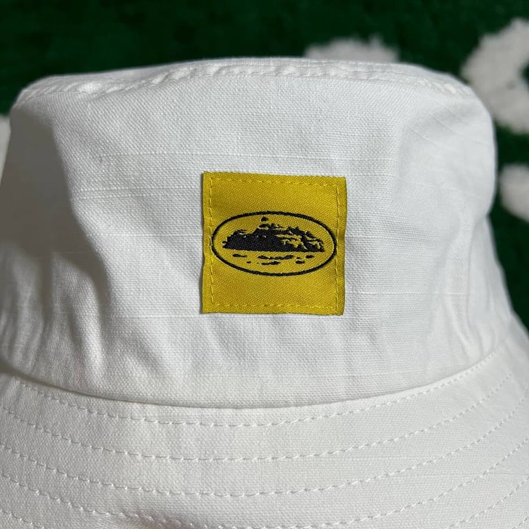 Corteiz Alcatraz Bucket Hat White - 9