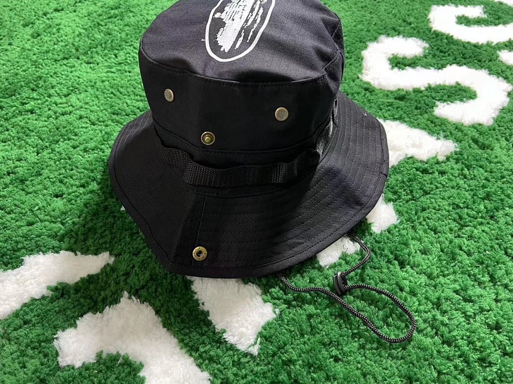 Corteiz Guerillaz Bucket Hat Black - 6