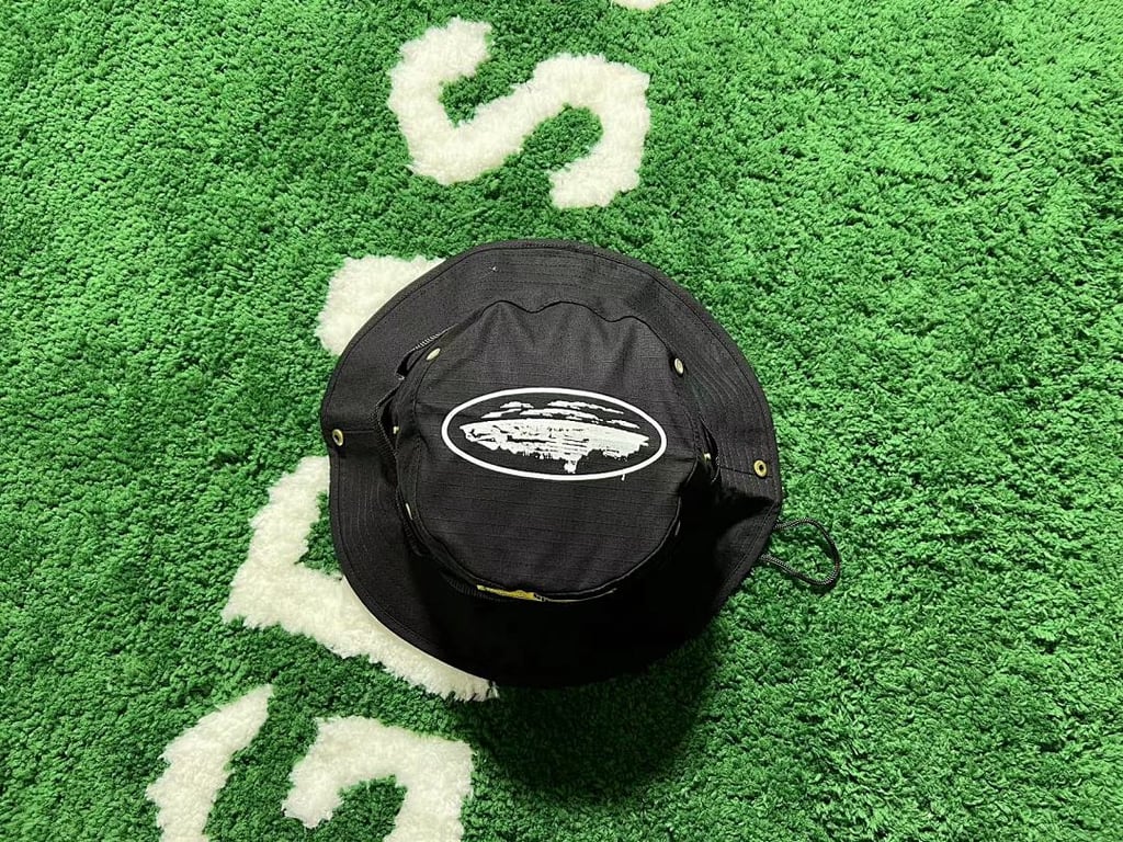 Corteiz Guerillaz Bucket Hat Black - 7