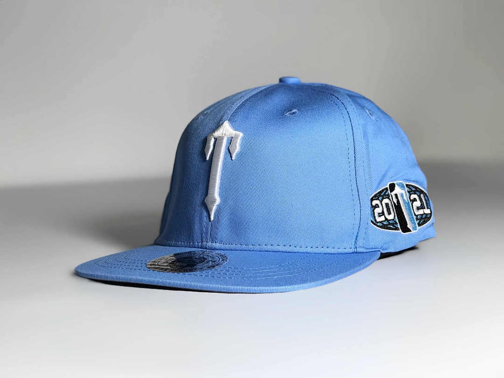 Trapstar Light Blue Snapback Cap
