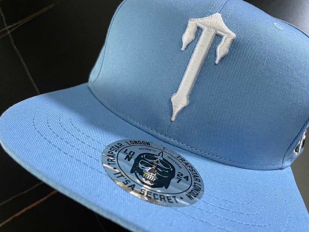 Trapstar Light Blue Snapback Cap - 6