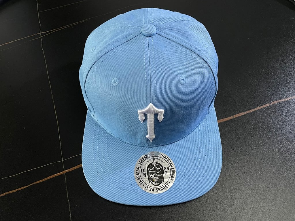 Trapstar Light Blue Snapback Cap - 8