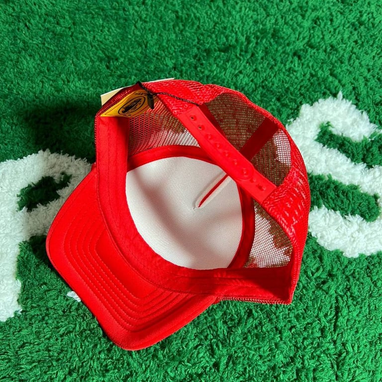 Corteiz Red Trucker Hat - 6