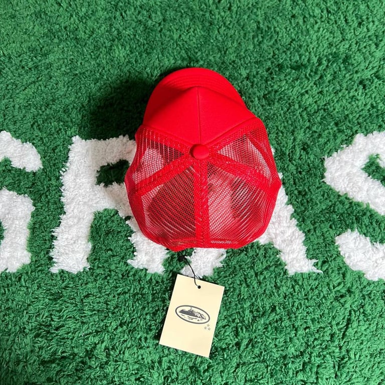 Corteiz Red Trucker Hat - 9