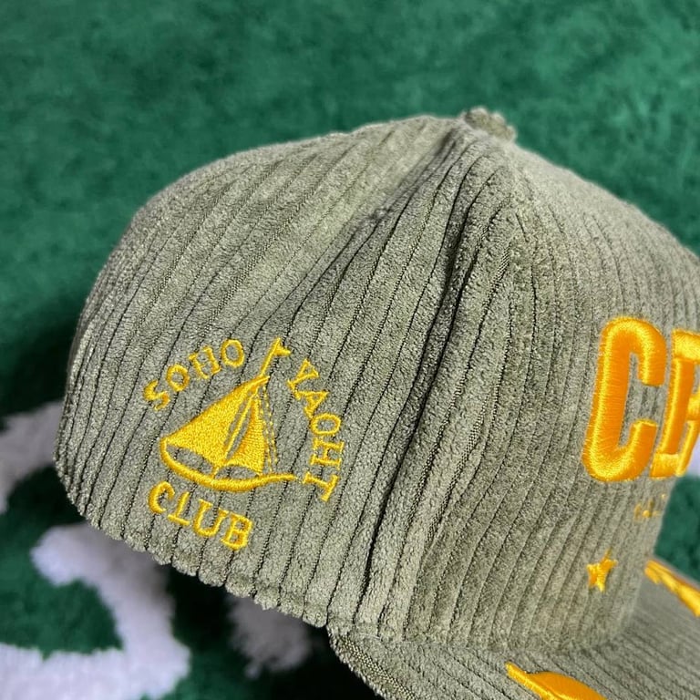 Corteiz Yacht Club Corduroy Cap - 23