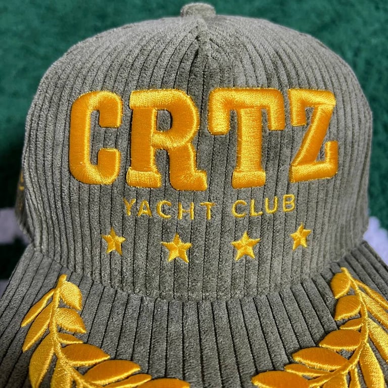 Corteiz Yacht Club Corduroy Cap - 26
