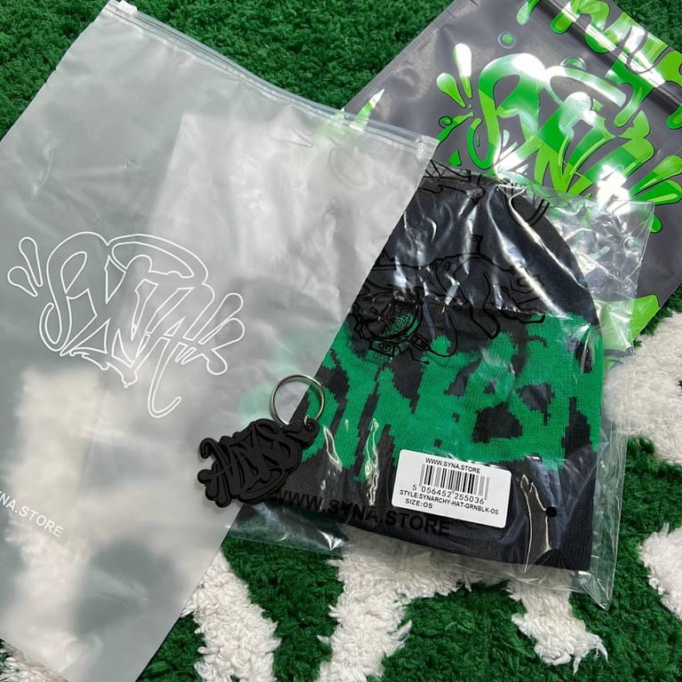 Syna World "Synarchy" Reversible Green Beanie - 2