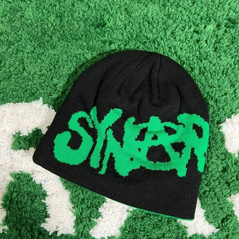 Syna World "Synarchy" Reversible Green Beanie - 11