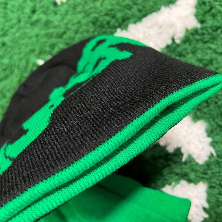 Syna World "Synarchy" Reversible Green Beanie - 14