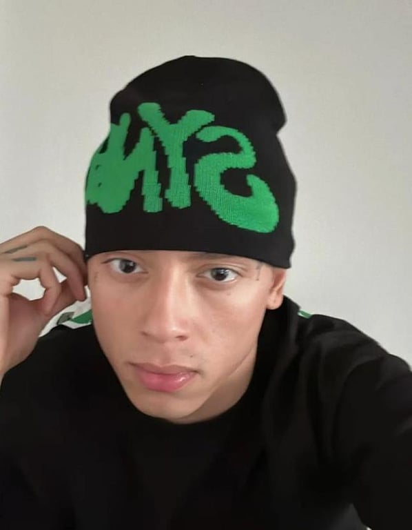 Syna World "Synarchy" Reversible Green Beanie - 20