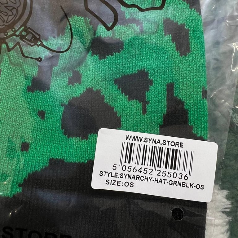 Syna World "Synarchy" Reversible Green Beanie - 4