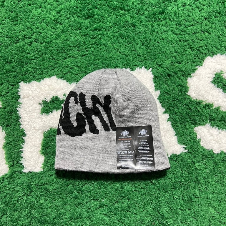 Syna World “Synarchy” Reversible Beanie Black/Grey - 6