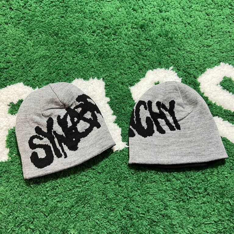 Syna World “Synarchy” Reversible Beanie Black/Grey - 10