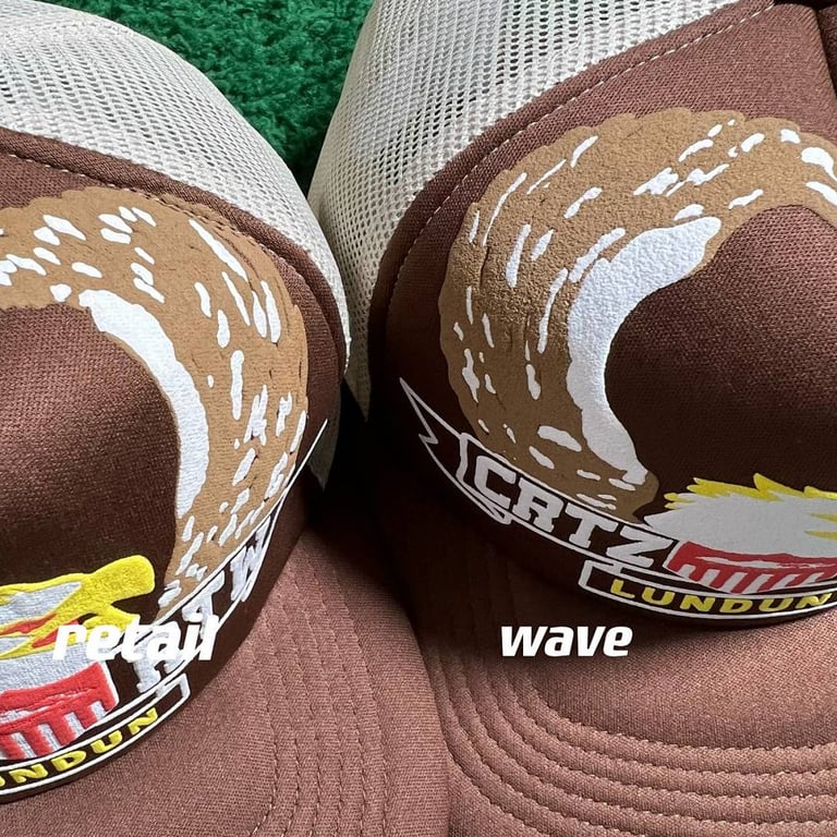 Corteiz Eagle Trucker Hat Brown - 9