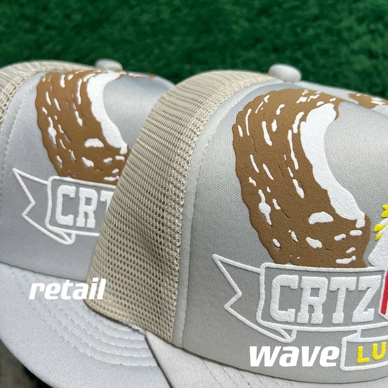 Corteiz Eagle Silver Trucker Hat - 5
