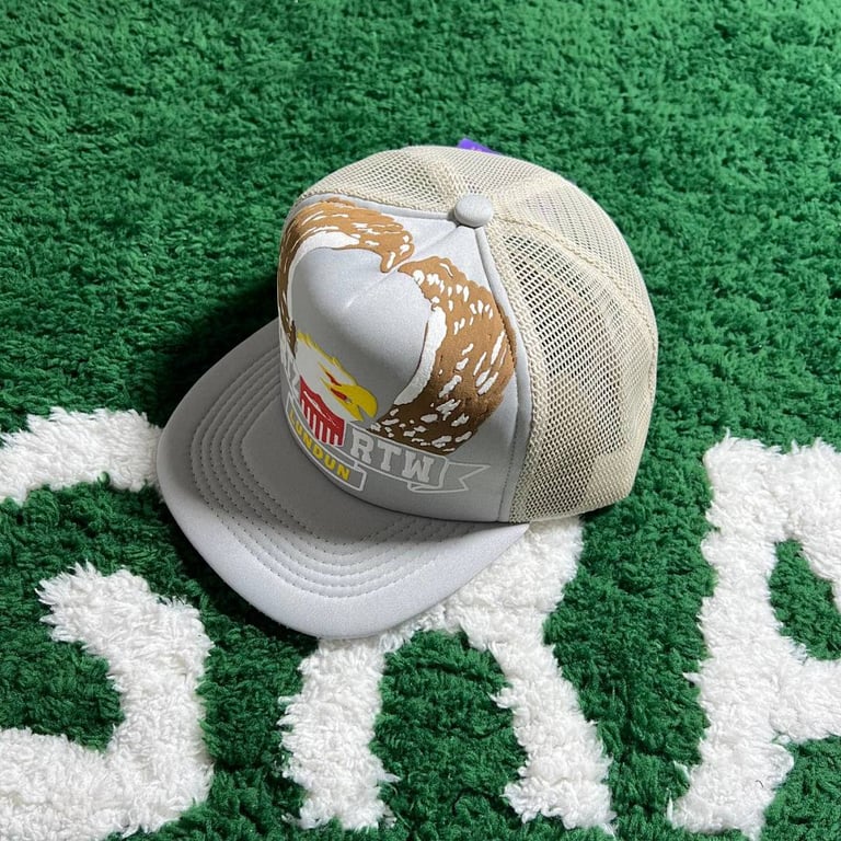 Corteiz Eagle Silver Trucker Hat - 12