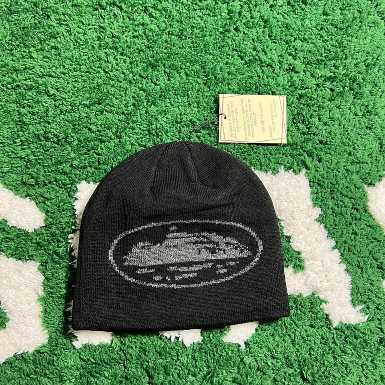 Corteiz Alcatraz Beanie Black - 4