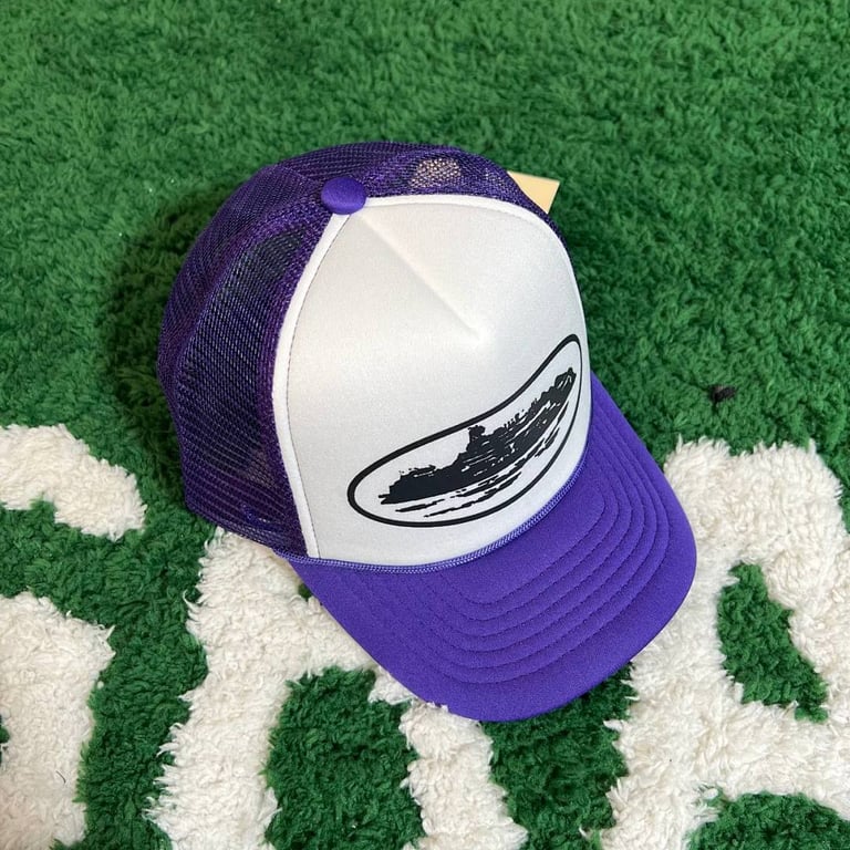 Corteiz Trucker Hat White/Purple - 7