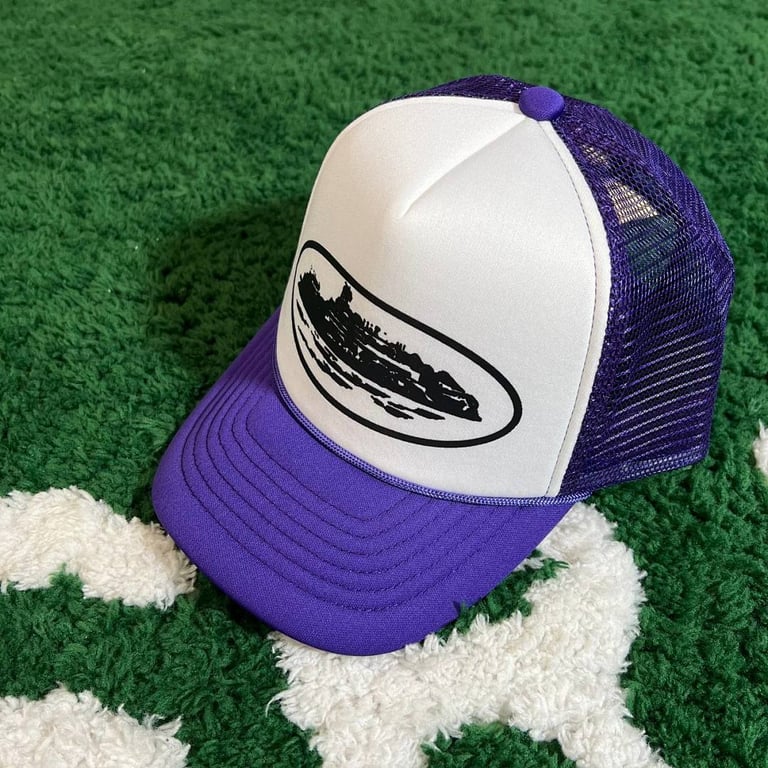 Corteiz Trucker Hat White/Purple - 10