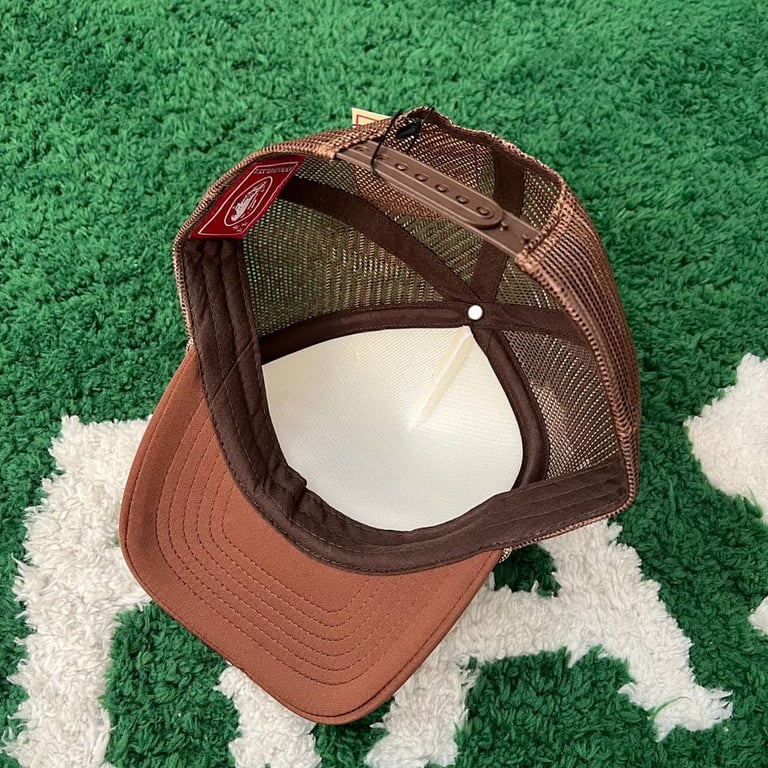 Corteiz Trucker Hat White/Brown - 5