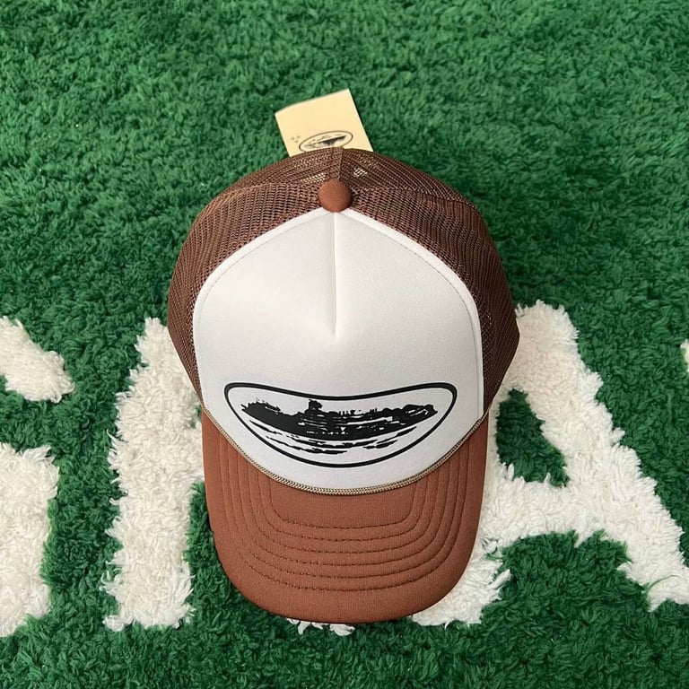 Corteiz Trucker Hat White/Brown - 10