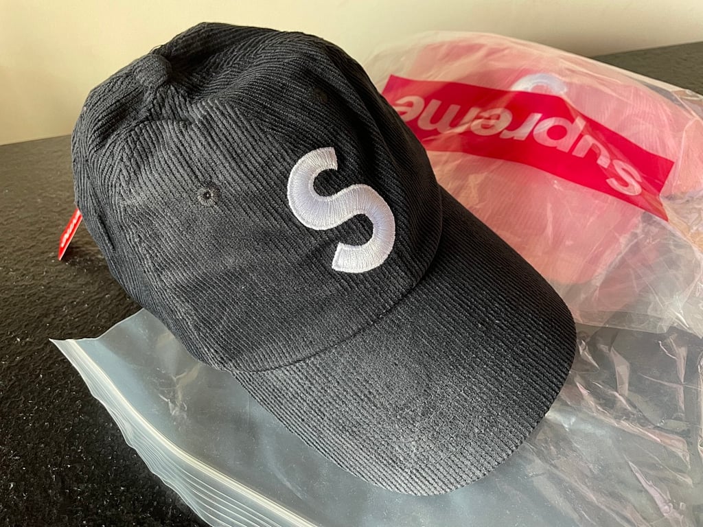 Supreme S Logo Corduroy Cap - 6