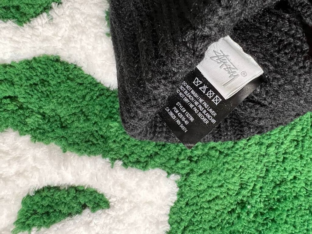 Stüssy Stock Cuff Beanie Black - 6