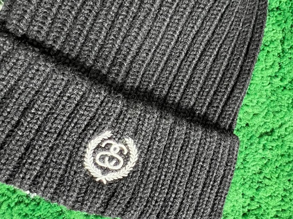 Stüssy Stock Cuff Beanie Black - 7