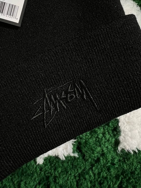 Stüssy Stock Cuff Beanie Black - 5