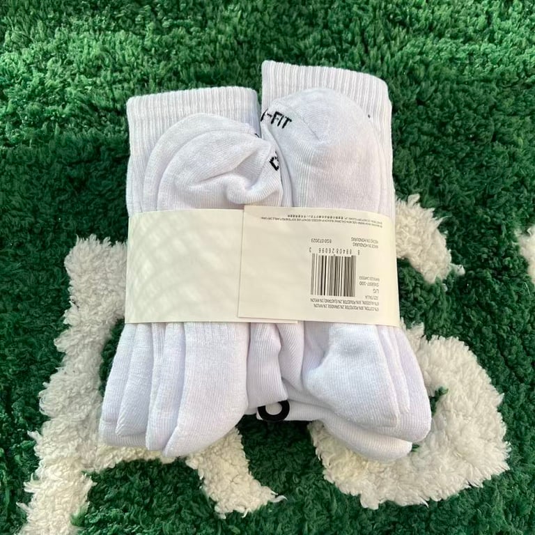 Nike Everyday Cushion Crew Socks 3-Pack - 7